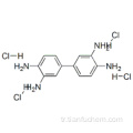 3,3 &#39;, 4,4&#39;-Bifeniltetramin tetrahidroklorür CAS 7411-49-6